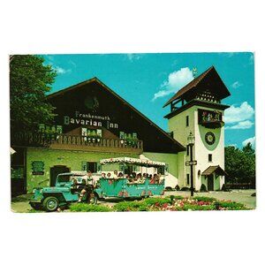 Vintage Frankenmuth Bavarian Inn Postcard Michigan Tourism German  Americana